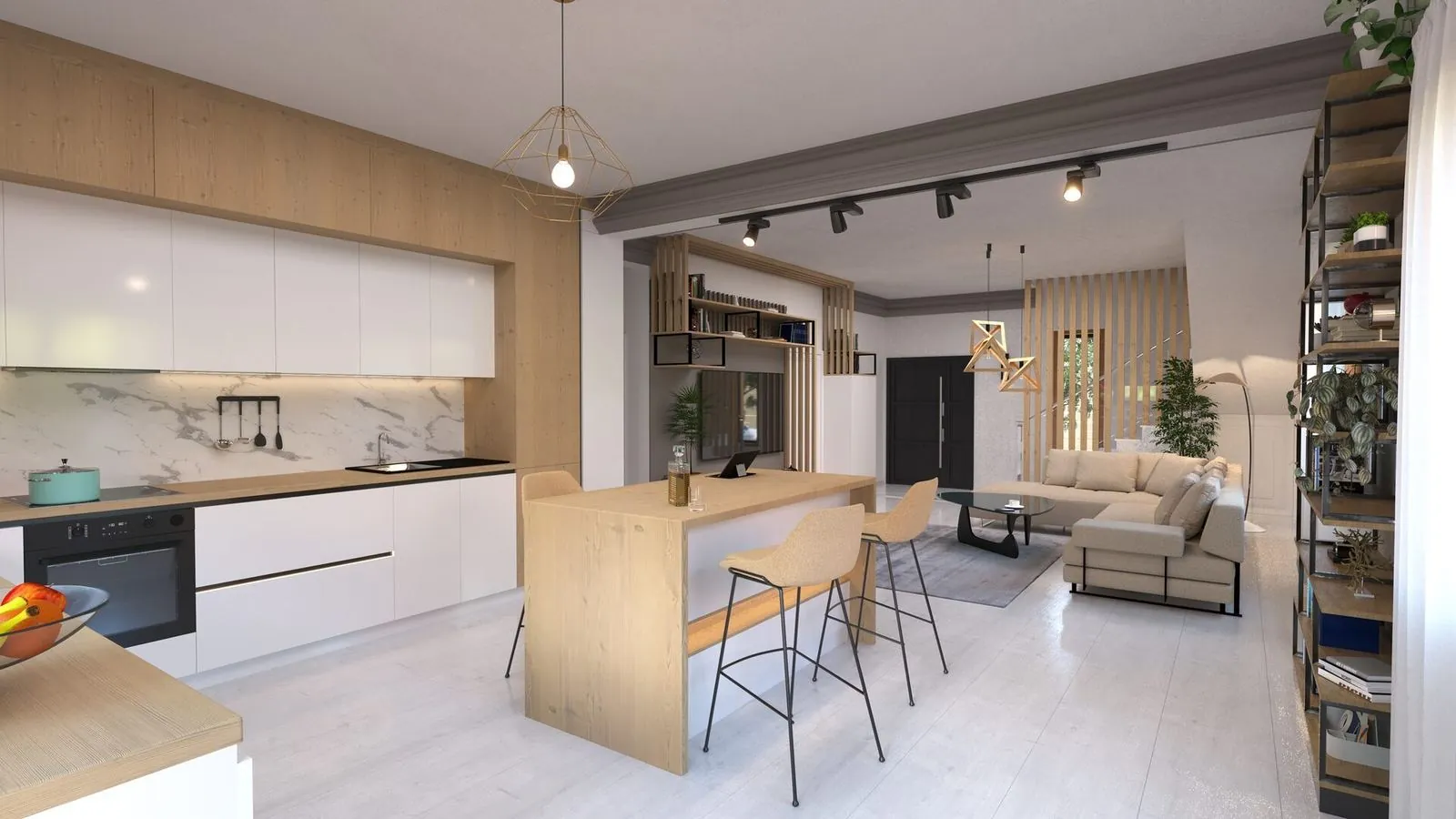 ROA Interior - Living open-space